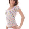 A-STYLE WHITE WOMAN EXTERNAL T-SHIRT - Image 2