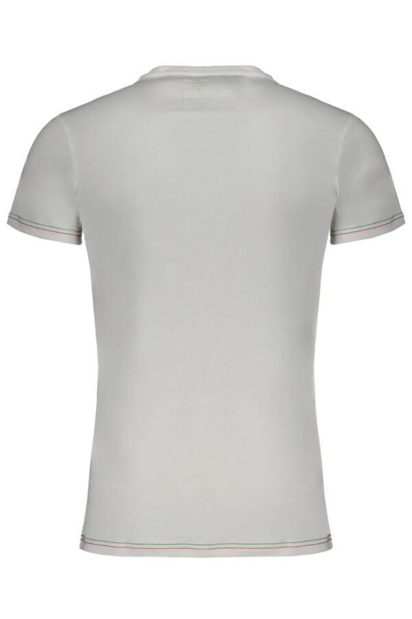 AERONAUTICA MILITARE MEN'S WHITE SHORT SLEEVE T-SHIRT - Image 2