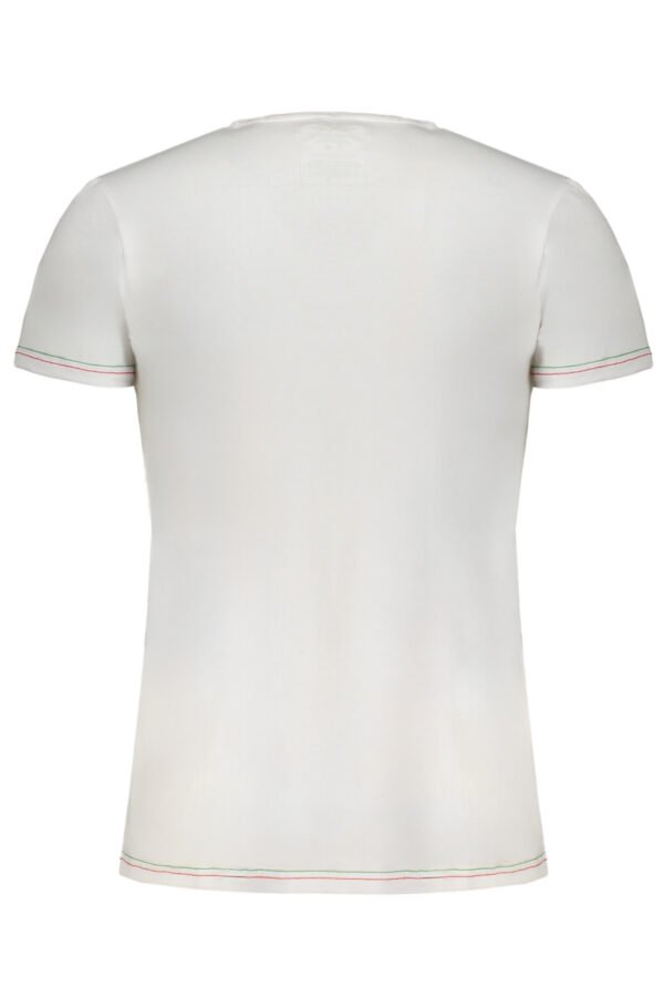 AERONAUTICA MILITARE MEN'S WHITE SHORT SLEEVE T-SHIRT - Image 2