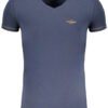 ERONAUTICA MILITARE MEN'S SHORT SLEEVED T-SHIRT BLUE