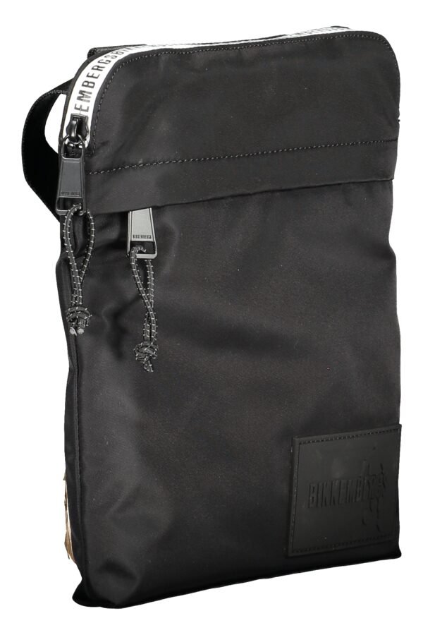 BIKKEMBERGS MEN'S BLACK SHOULDER BAG - Image 3