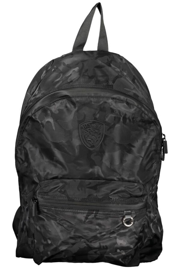 BLAUER MEN'S BLACK BACKPACK