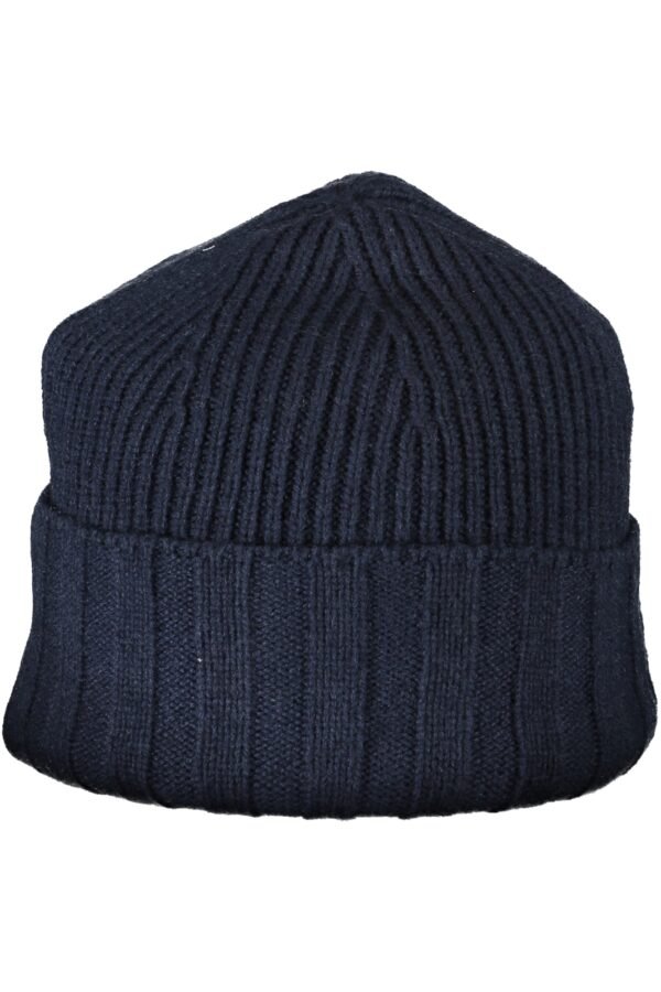 CALVIN KLEIN MEN'S BLUE BEANIE - Image 2