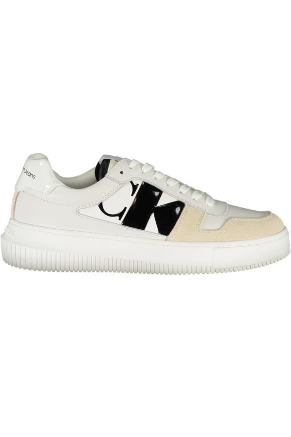 CALVIN KLEIN WHITE WOMEN'S SPORTS SHOES