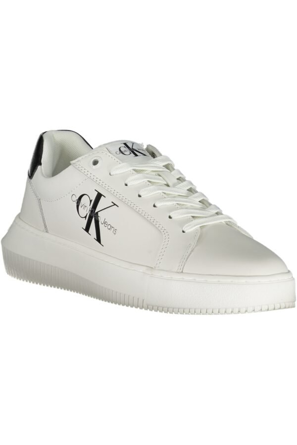 CALVIN KLEIN WHITE WOMEN'S SPORTS SHOES - Image 2