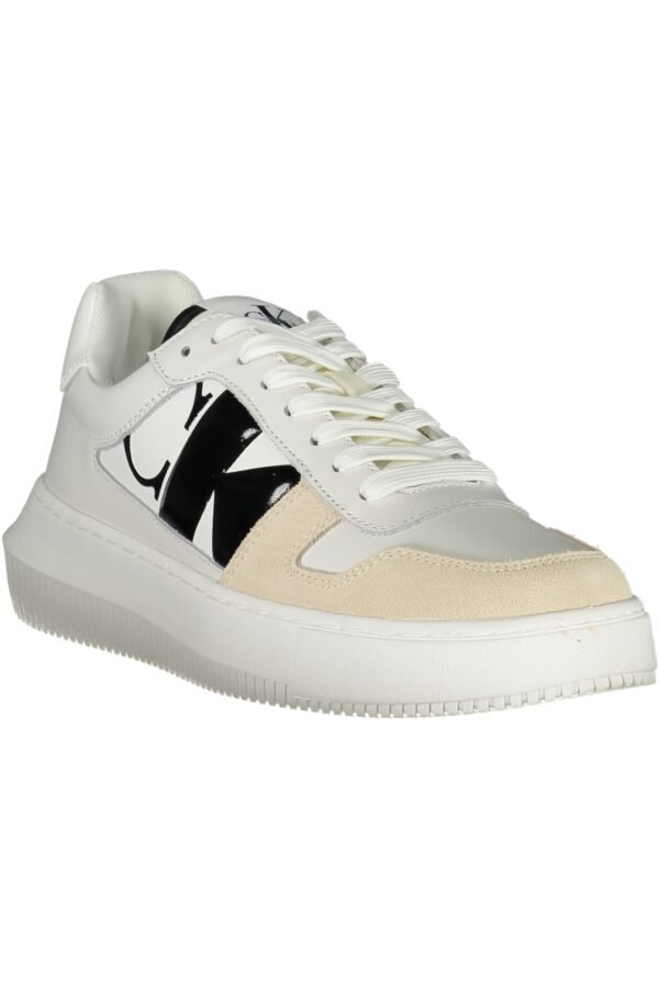 CALVIN KLEIN WHITE WOMEN'S SPORTS SHOES - Image 2