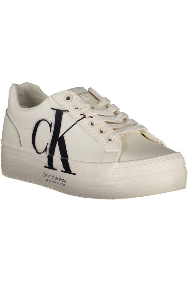 CALVIN KLEIN WHITE WOMEN'S SPORT SHOES - Image 2