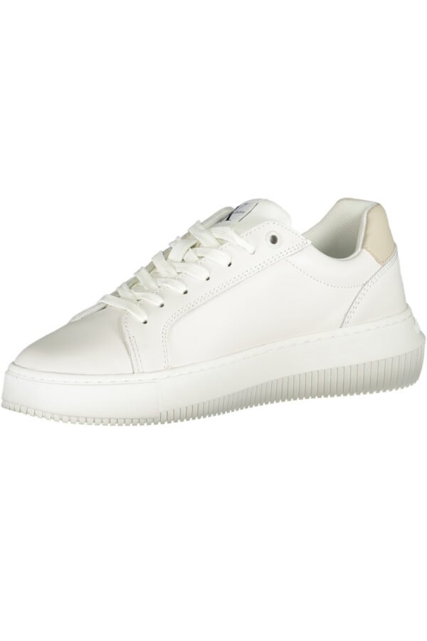 CALVIN KLEIN WHITE WOMEN'S SPORTS SHOES - Image 3