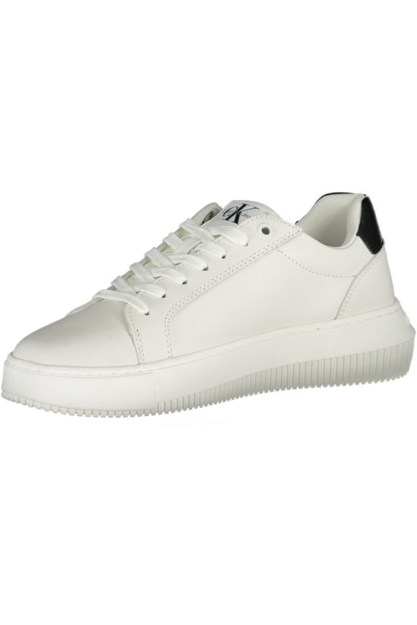 CALVIN KLEIN WHITE WOMEN'S SPORTS SHOES - Image 3
