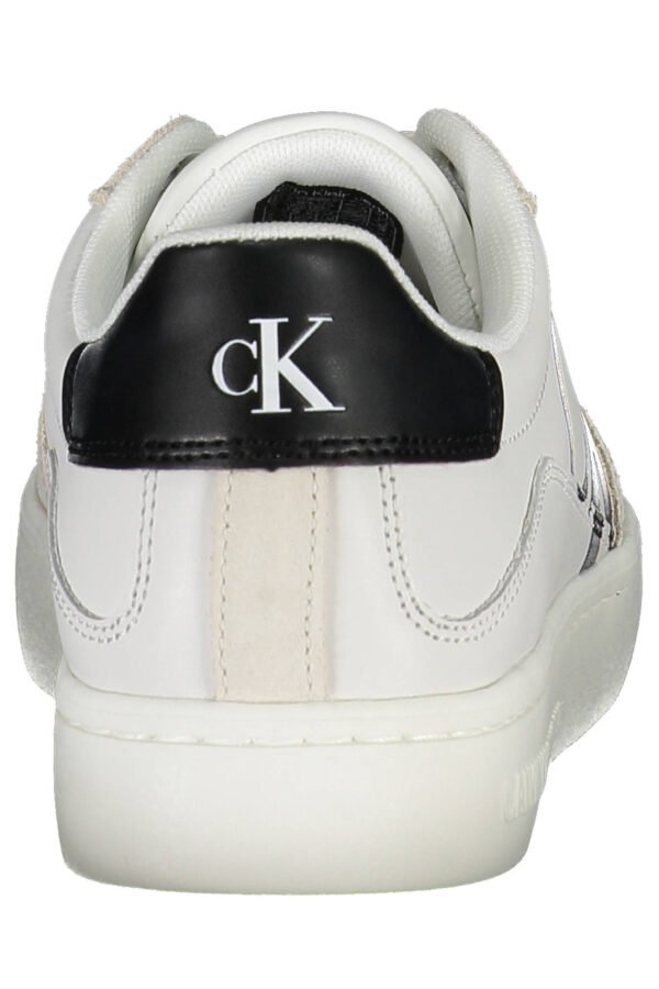 CALVIN KLEIN WHITE WOMEN'S SPORTS SHOES - Image 3
