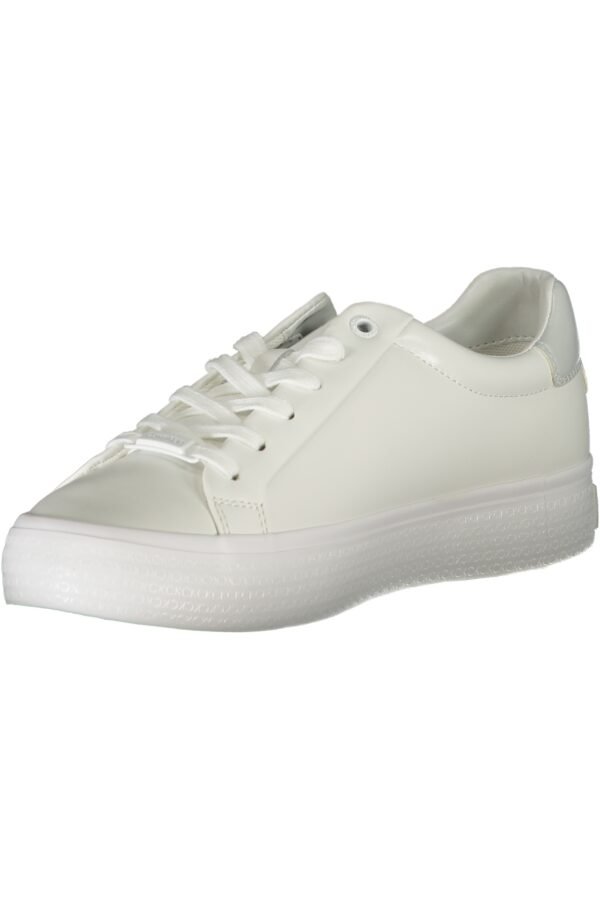 CALVIN KLEIN WHITE WOMEN'S SPORTS SHOES - Image 3