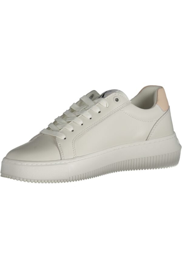 CALVIN KLEIN WHITE WOMEN'S SPORTS SHOES - Image 3