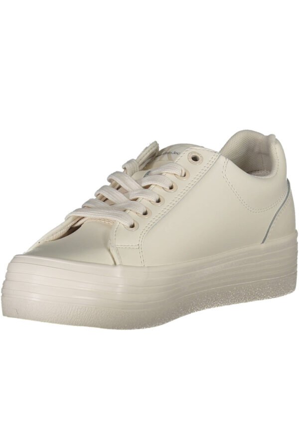 CALVIN KLEIN WHITE WOMEN'S SPORT SHOES - Image 3