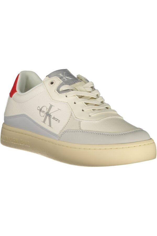 CALVIN KLEIN WHITE MEN'S SPORTS SHOES - Image 2