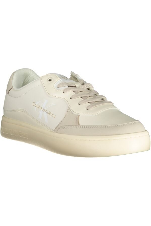 CALVIN KLEIN WHITE MEN'S SPORTS SHOES - Image 2