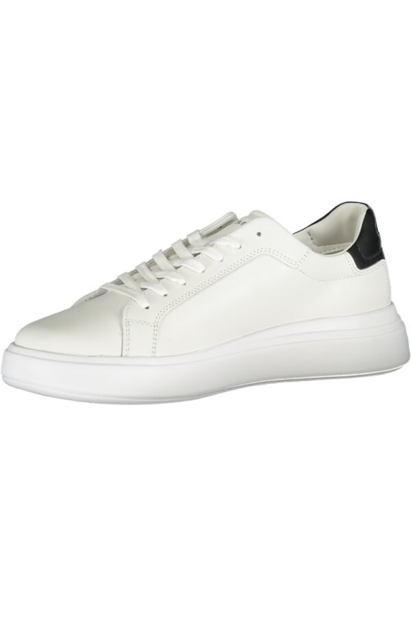 CALVIN KLEIN WHITE MEN'S SPORTS SHOES - Image 3