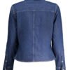 CALVIN KLEIN WOMEN'S LONG SLEEVE SHIRT BLUE - Image 2