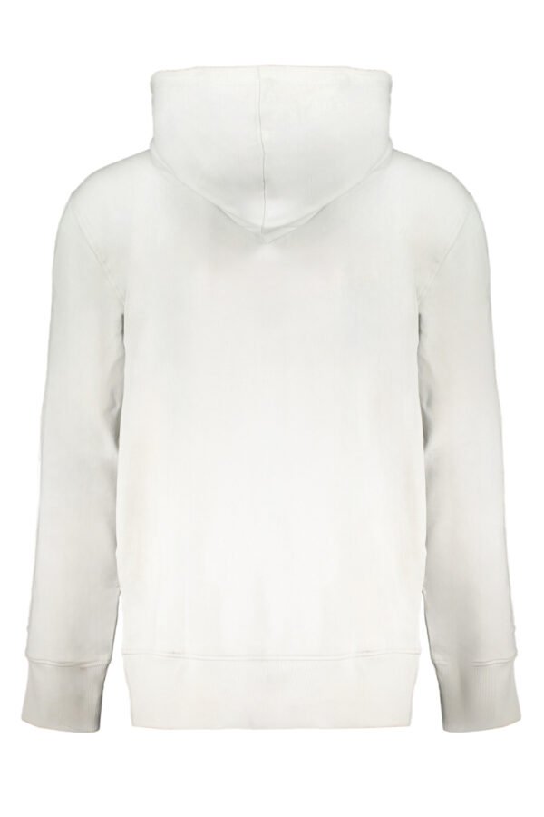 CALVIN KLEIN MEN'S GRAY ZIP SWEATSHIRT - Image 2