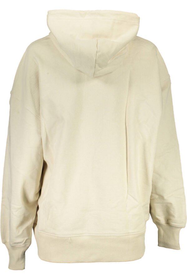CALVIN KLEIN SWEATSHIRT WITHOUT ZIP WOMAN BEIGE - Image 2