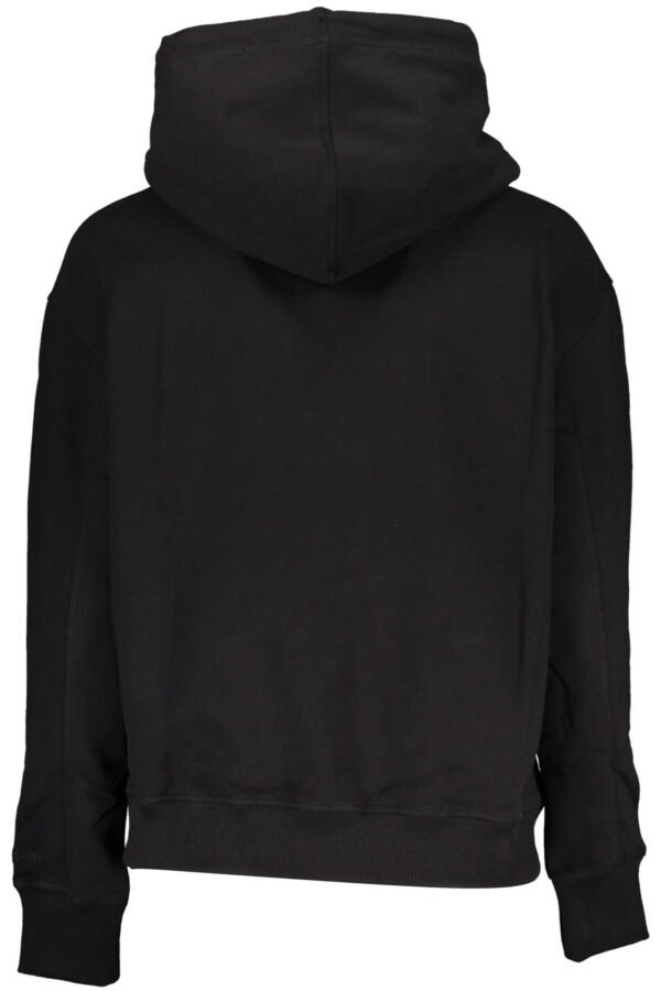CALVIN KLEIN WOMEN'S ZIPLESS SWEATSHIRT BLACK - Image 2