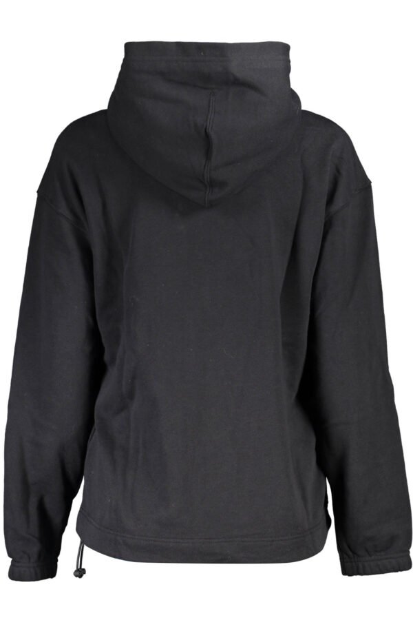 CALVIN KLEIN WOMEN'S SWEATSHIRT WITHOUT ZIP BLACK - Image 2