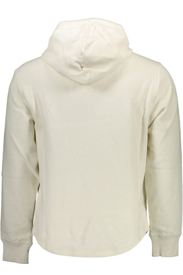 CALVIN KLEIN WHITE MEN'S SWEATSHIRT WITHOUT ZIP - Image 2