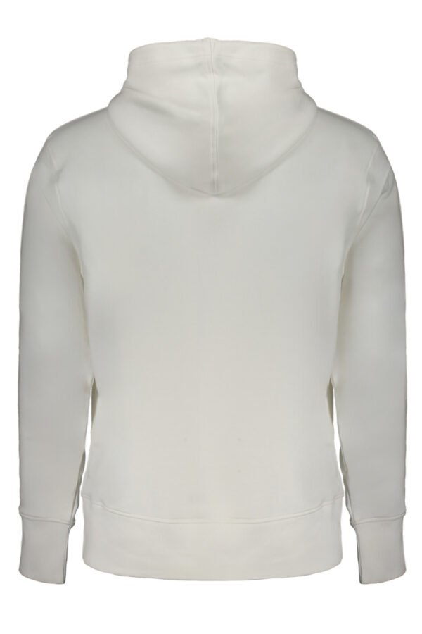 CALVIN KLEIN MEN'S WHITE ZIPLESS SWEATSHIRT - Image 2