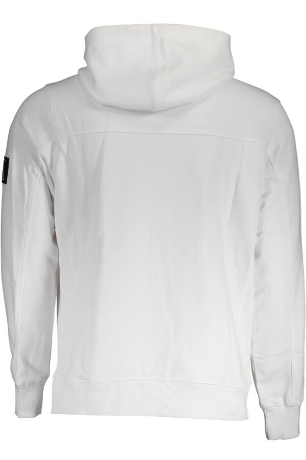 CALVIN KLEIN SWEATSHIRT WITHOUT ZIP MAN WHITE - Image 2