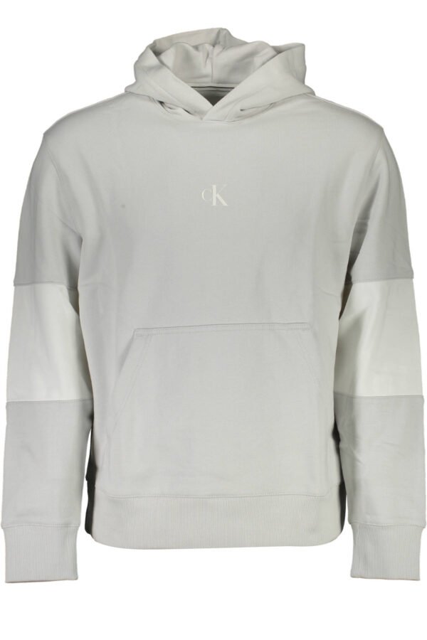 CALVIN KLEIN SWEATSHIRT WITHOUT ZIP GRAY MAN