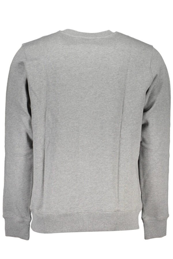 CALVIN KLEIN MEN'S GRAY ZIPLESS SWEATSHIRT - Image 2