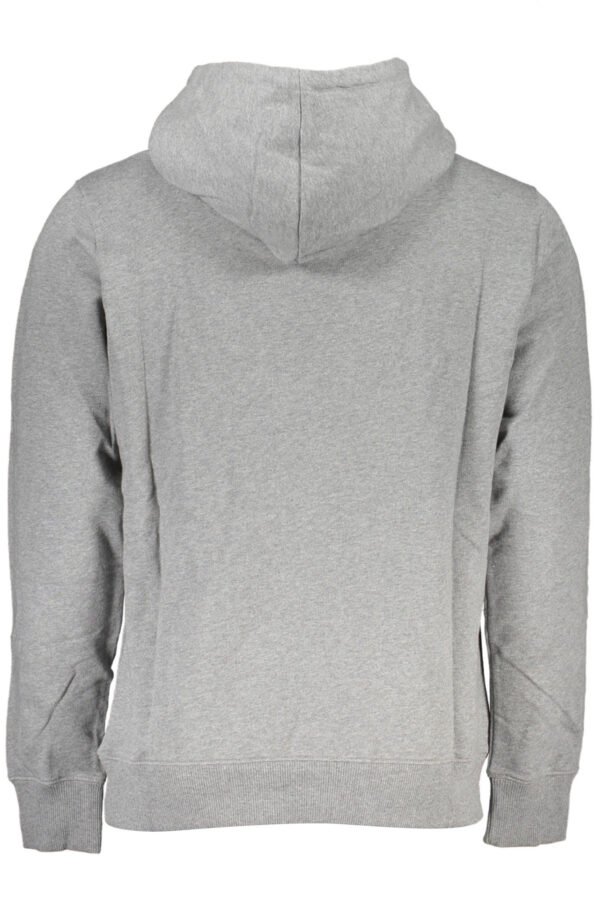 CALVIN KLEIN MEN'S GRAY ZIPLESS SWEATSHIRT - Image 2