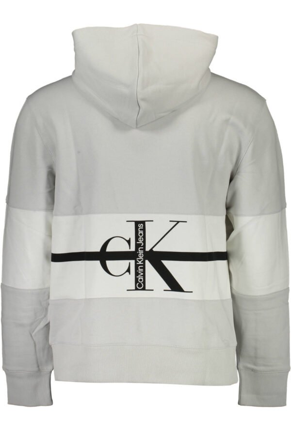 CALVIN KLEIN SWEATSHIRT WITHOUT ZIP GRAY MAN - Image 2