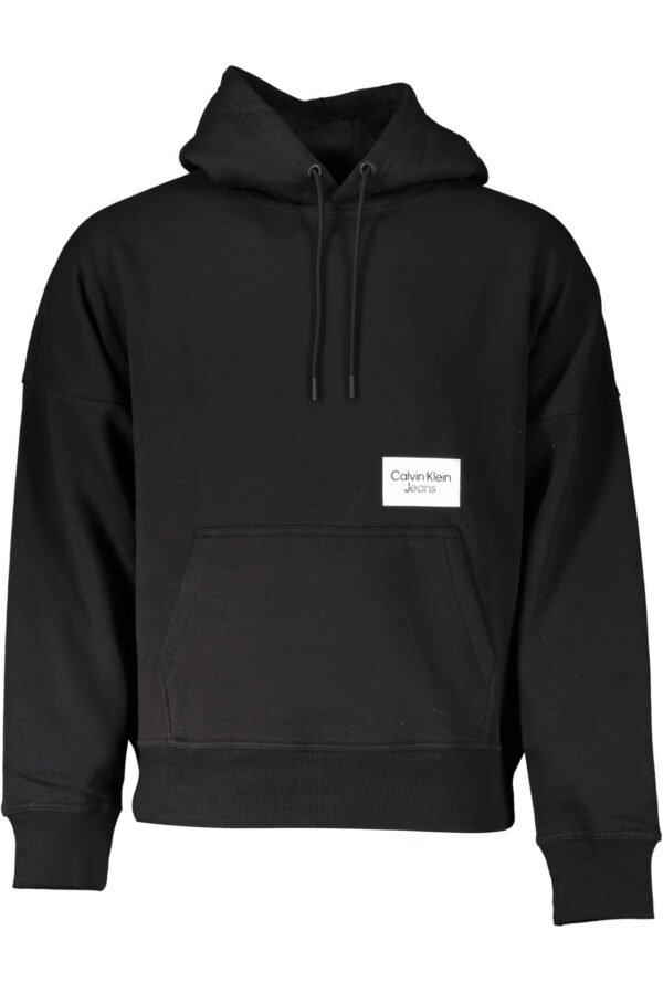 CALVIN KLEIN SWEATSHIRT WITHOUT ZIP BLACK MAN
