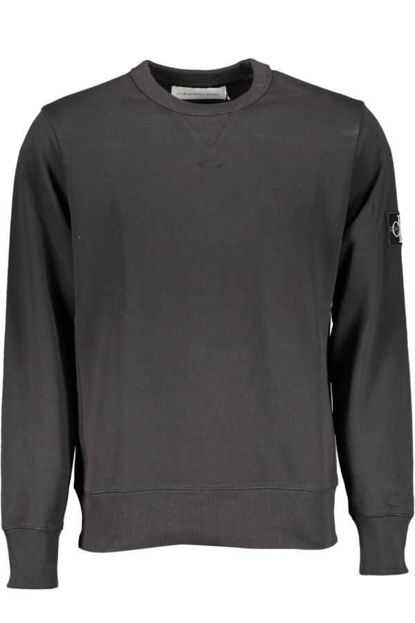 CALVIN KLEIN SWEATSHIRT WITHOUT ZIP MAN BLACK