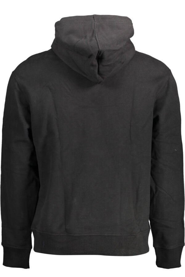 CALVIN KLEIN SWEATSHIRT WITHOUT ZIP MAN BLACK - Image 2