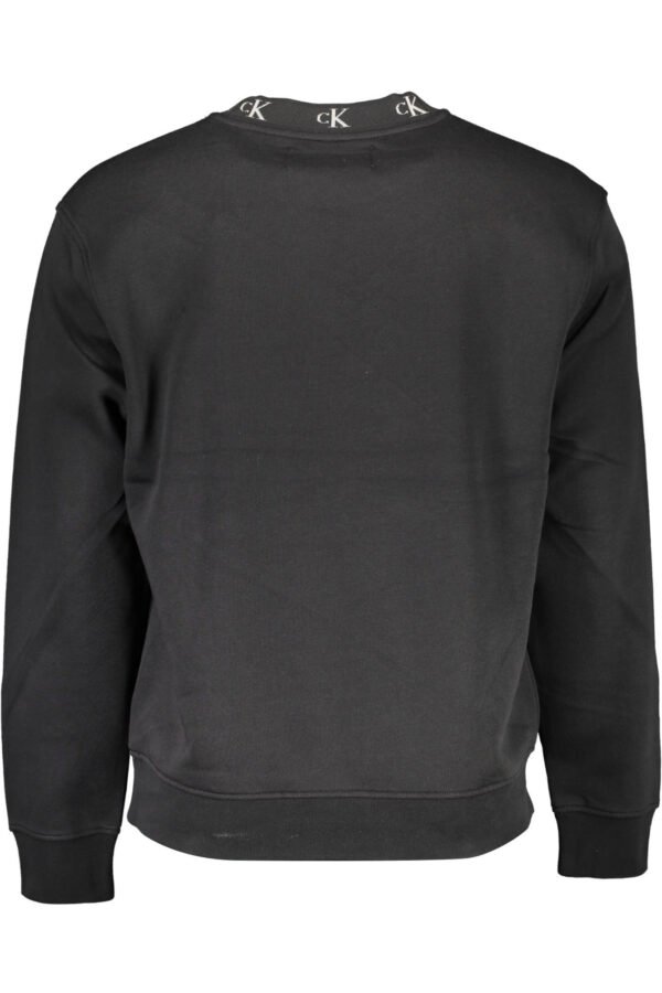 CALVIN KLEIN SWEATSHIRT WITHOUT ZIP BLACK MAN - Image 2