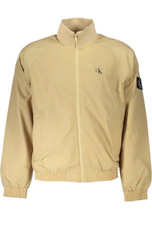 CALVIN KLEIN MEN'S BEIGE SPORTS JACKET
