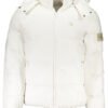 CALVIN KLEIN MEN'S WHITE JACKET