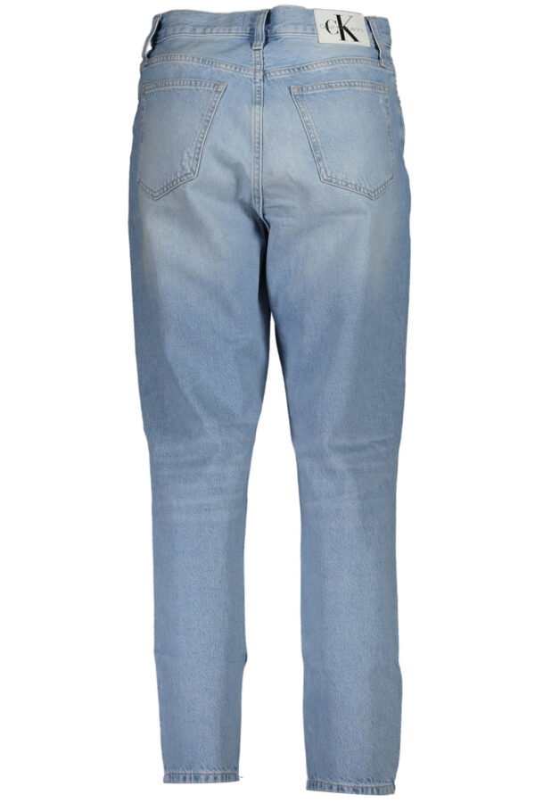 CALVIN KLEIN WOMEN'S DENIM JEANS LIGHT BLUE - Image 2