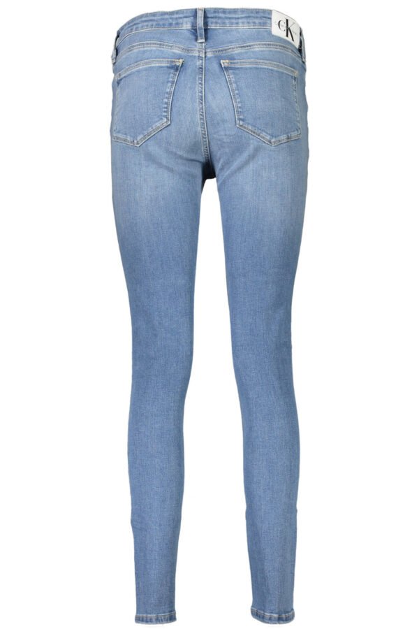 CALVIN KLEIN WOMEN'S DENIM JEANS LIGHT BLUE - Image 2
