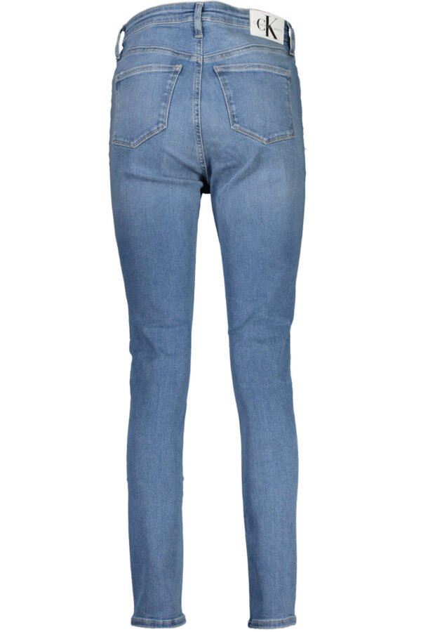 CALVIN KLEIN WOMEN'S DENIM JEANS LIGHT BLUE - Image 2