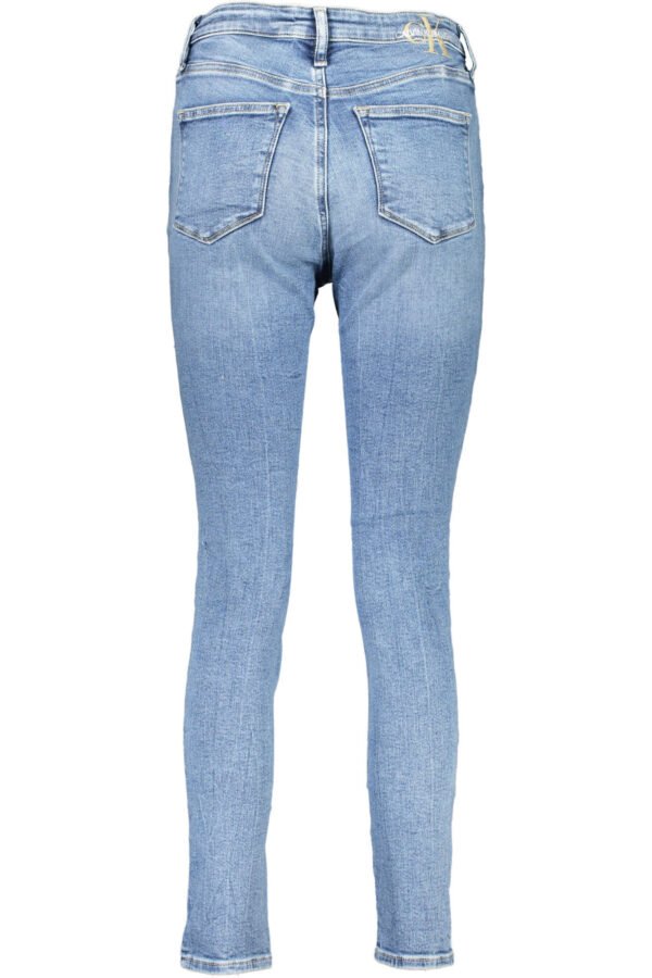 CALVIN KLEIN WOMEN'S DENIM JEANS LIGHT BLUE - Image 2