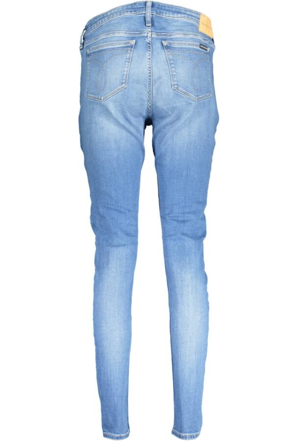 CALVIN KLEIN JEANS DENIM WOMAN LIGHT BLUE - Image 2