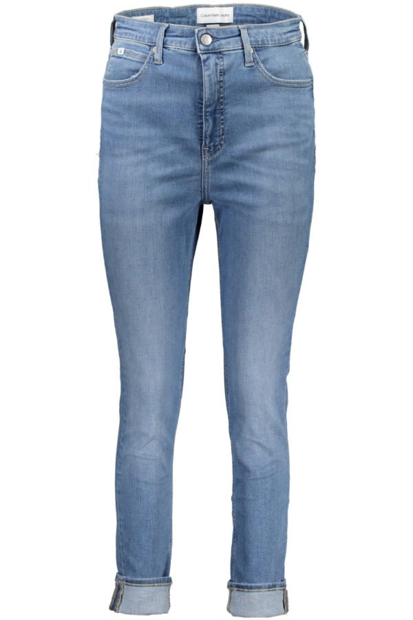 CALVIN KLEIN WOMEN'S DENIM JEANS LIGHT BLUE - Image 3