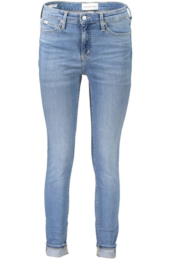 CALVIN KLEIN WOMEN'S DENIM JEANS LIGHT BLUE - Image 3