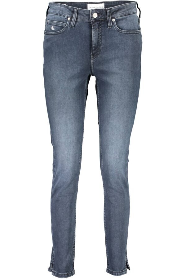 CALVIN KLEIN JEANS DENIM WOMAN BLUE