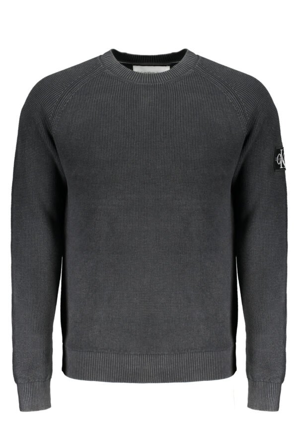CALVIN KLEIN MEN'S BLACK SWEATER