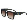 CALVIN KLEIN BROWN WOMEN'S SUNGLASSES - Image 2