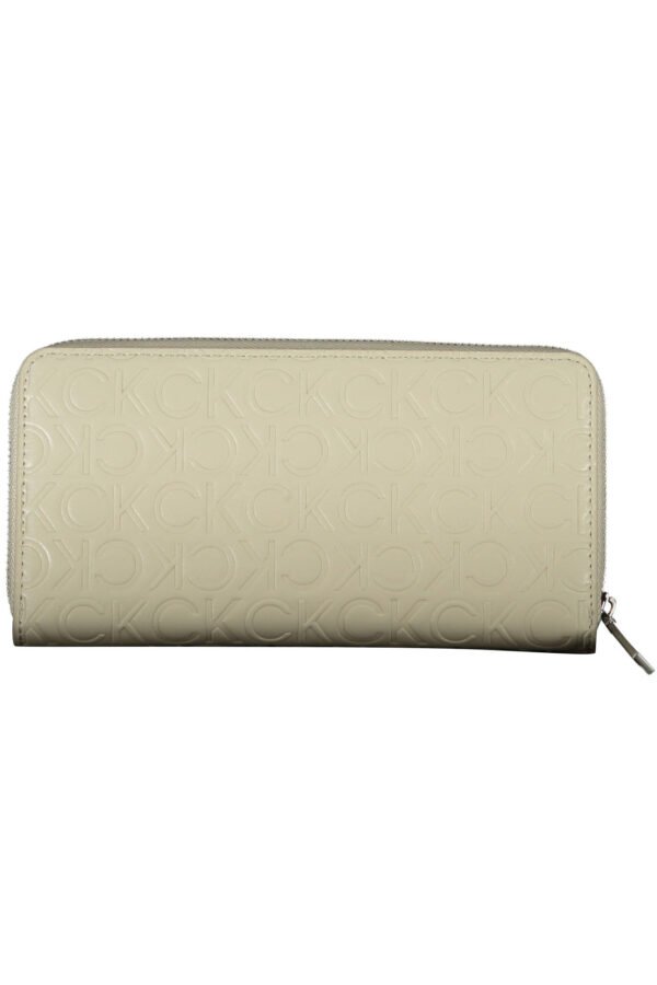 CALVIN KLEIN BEIGE WALLET FOR WOMEN - Image 2