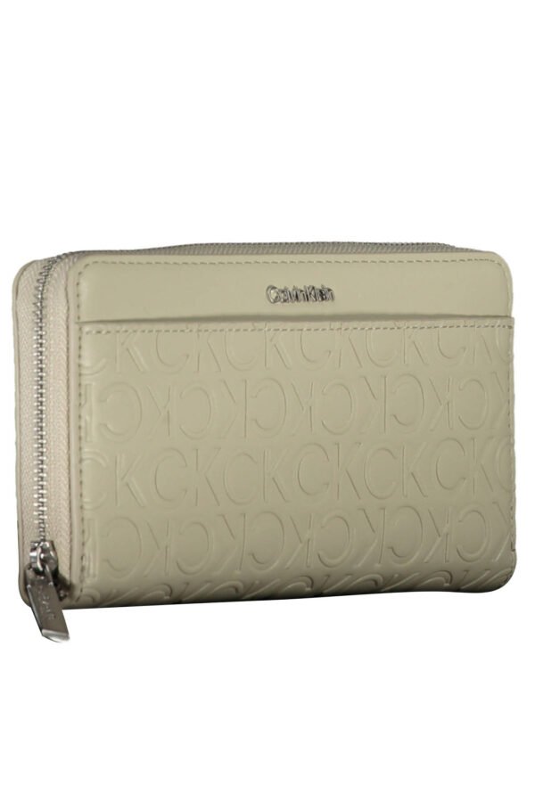 CALVIN KLEIN BEIGE WALLET FOR WOMEN - Image 3